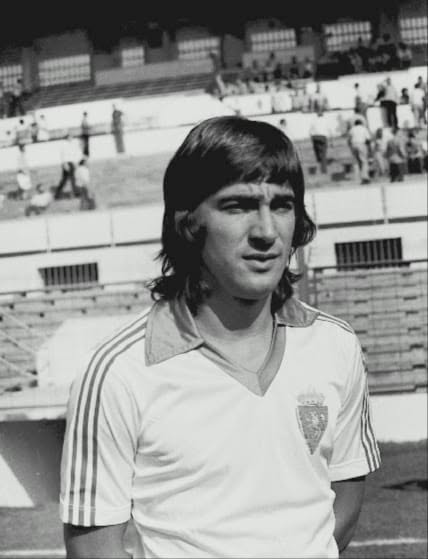 Fotografía de Oñaderra con el Real Zaragoza