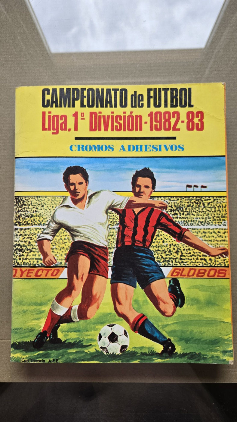 Temp. 1982-83 Campeonato de Fútbol Liga 1ª División. Mateo Mirete