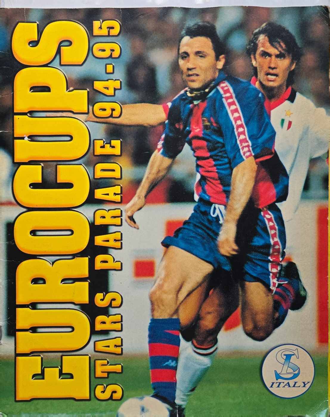 Temp. 1994-95 Eurocups Stars Parade. Service Line / SL Italy