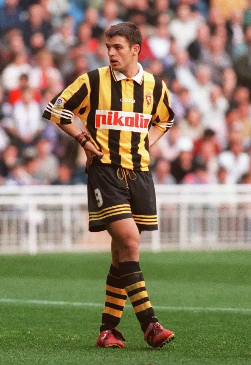 Fotografía de Fernando Morientes durante un partido