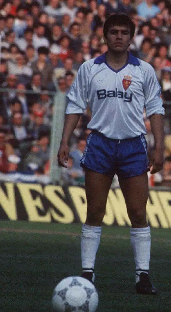 Rubén Sosa con el balón