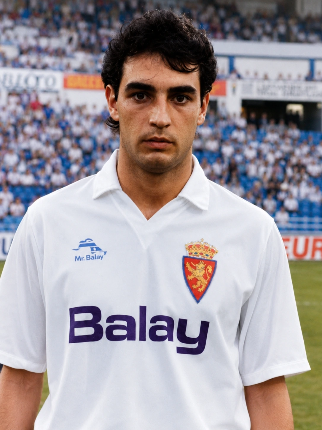 Recreación fotográfica de Íñigo Lizarralde con el Real Zaragoza