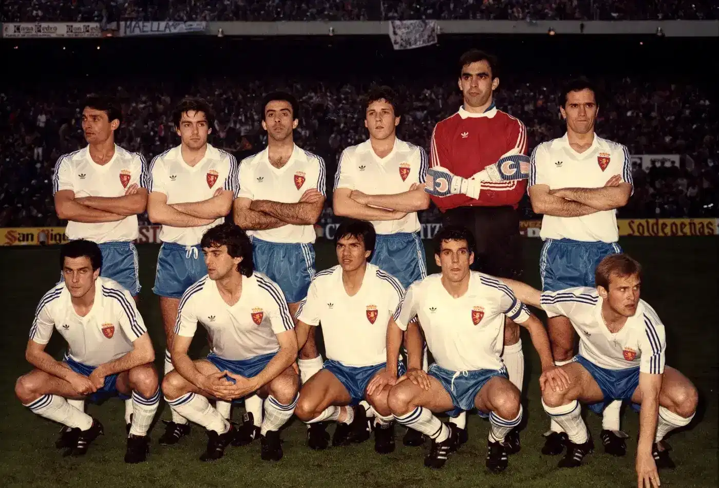 El Real Zaragoza campeón de Copa en 1986
