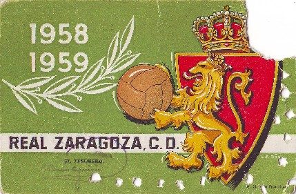 Documento de la temporada 1958/59